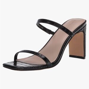 The Drop Avery Square Toe Heel